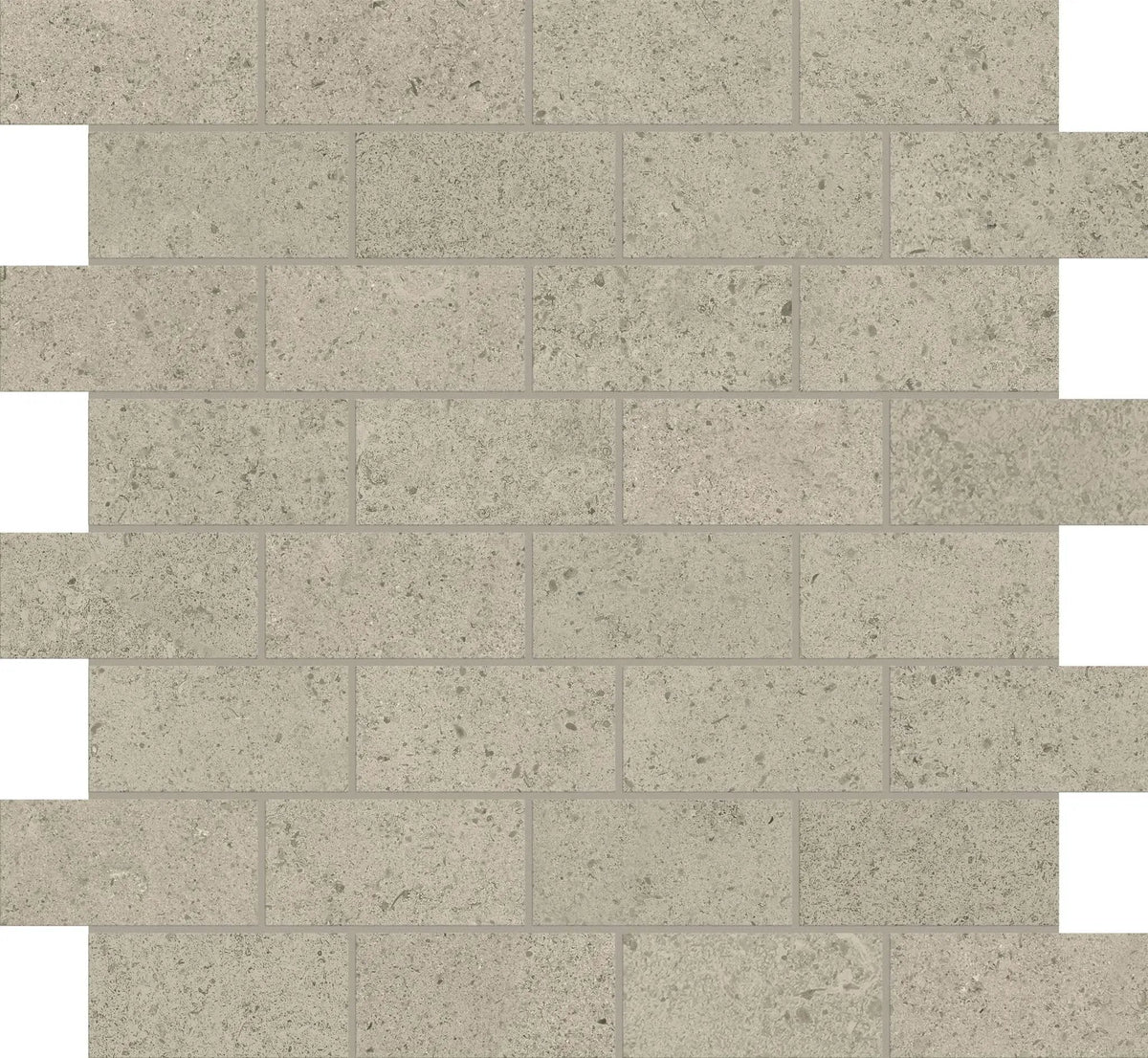Mood Greige Mosaics J Limestone Look Porcelain 12x12