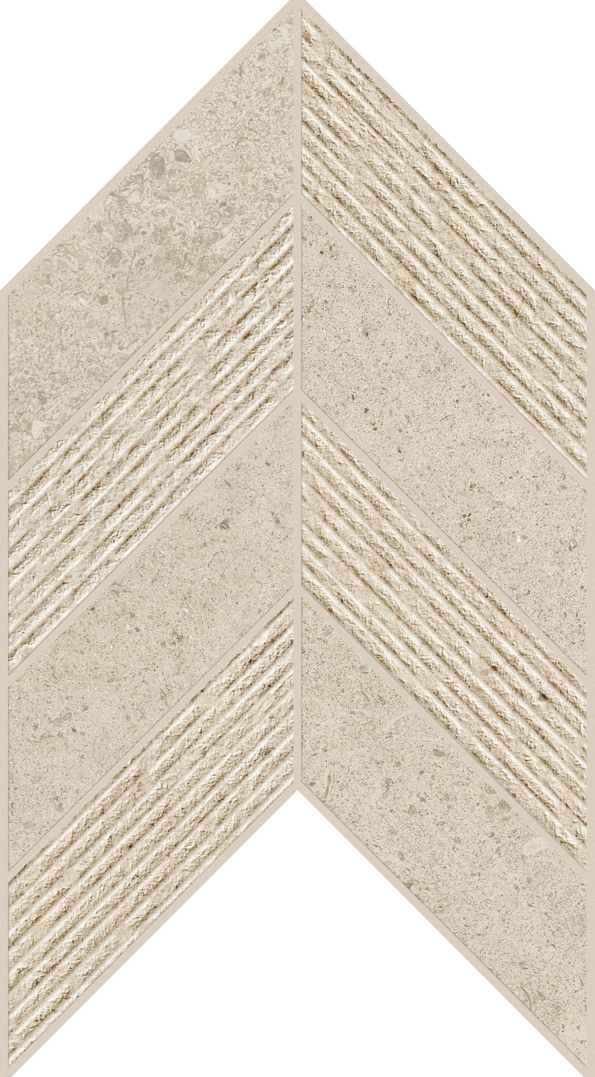 Mood Sand Bullnose Limestone Look Porcelain Moldings 3x24