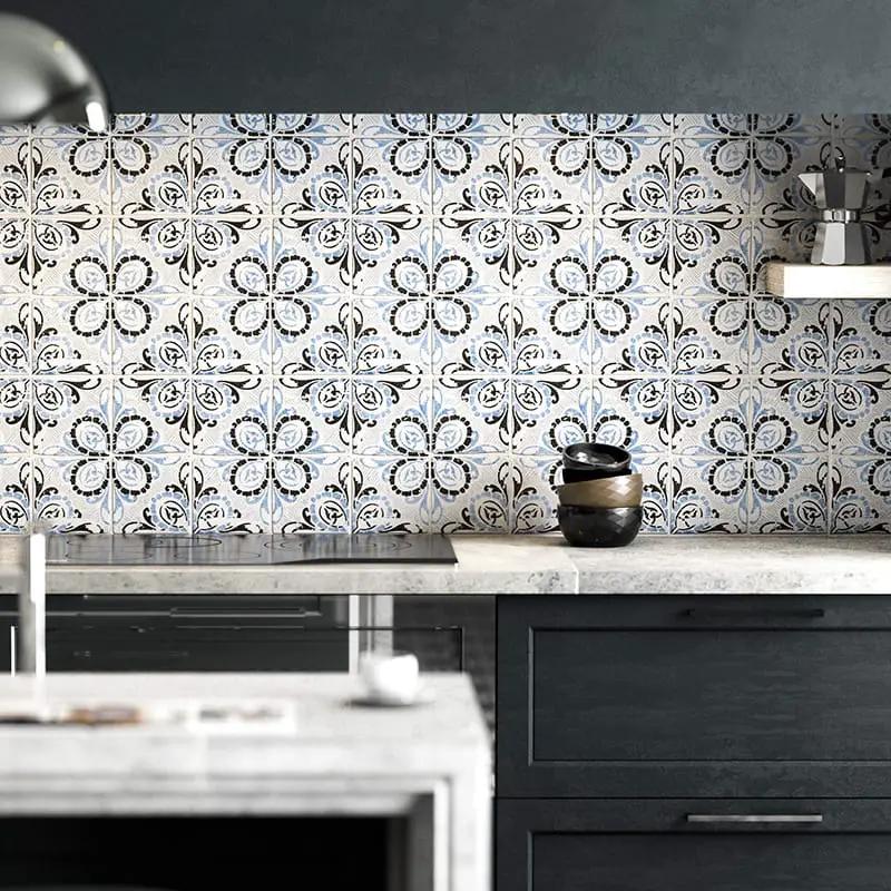 Multicolor Glazed Terracotta Tiles 6x6