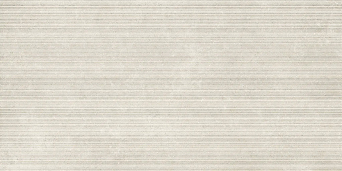 Veneer World Atelier Frame Line Neoclassic Beige Limestone Look Porcelain Accent Tiles 24x48