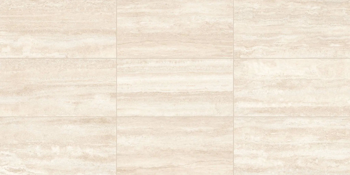 Pisa Beige Mosaic A Travertine Look Porcelain Mosaics 12x12