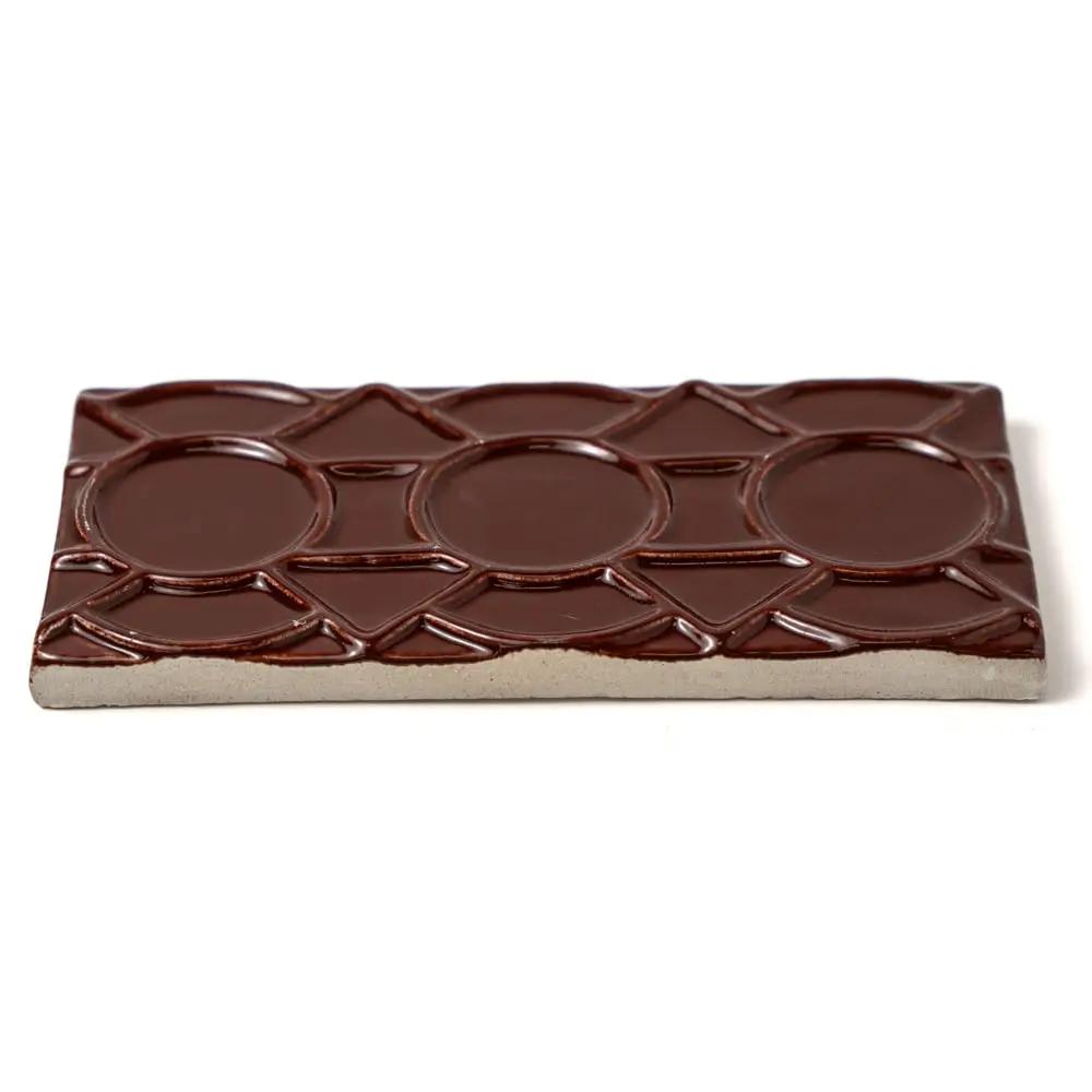 Red Glossy Zaragosa Ceramic Accent Tiles 3x6