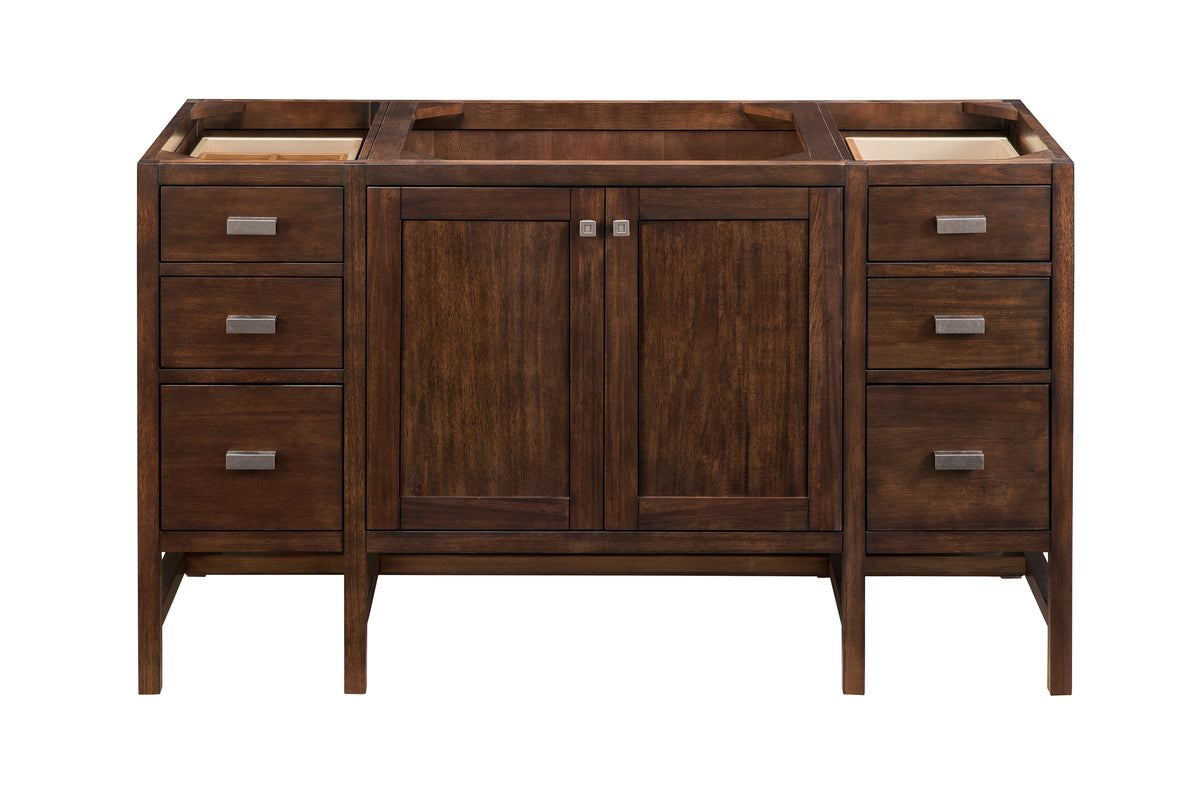 James Martin Addison 60" Single Bathroom Vanity, Mid-Century Acacia