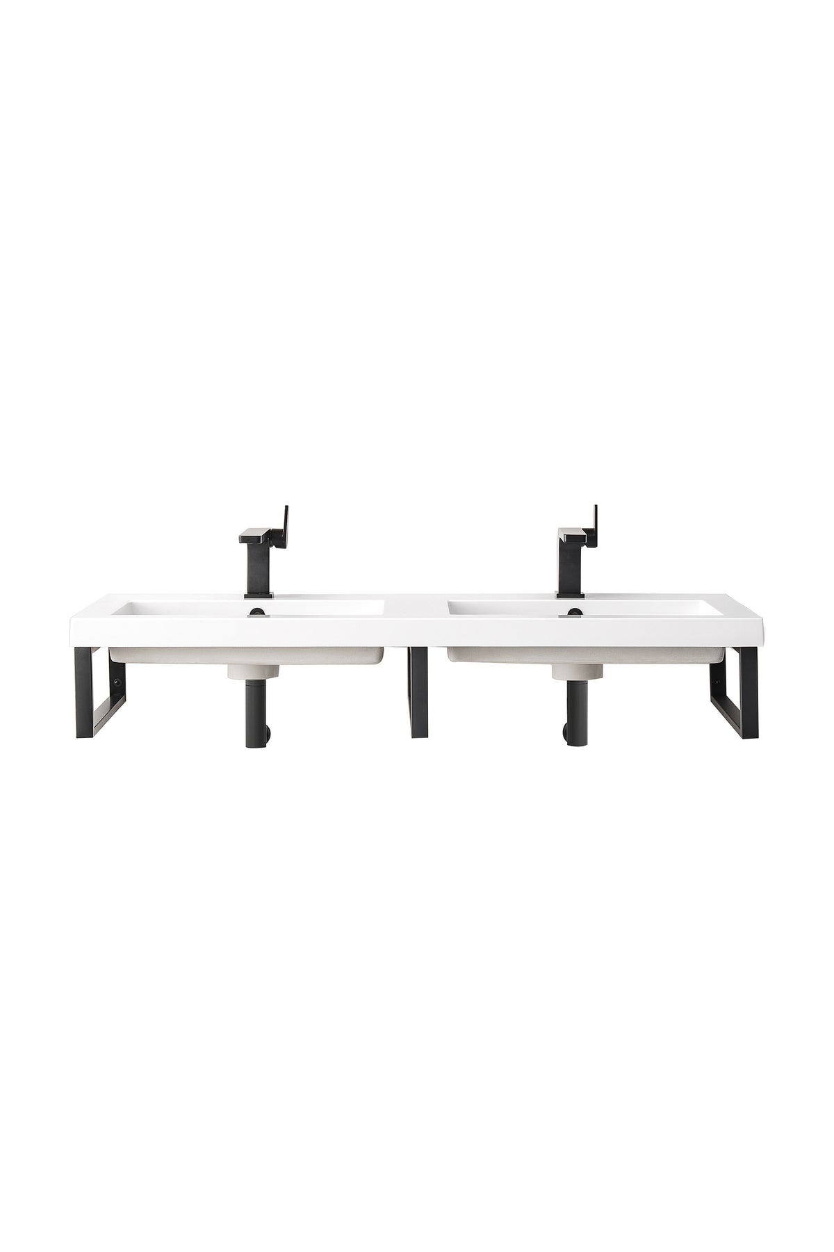 James Martin Boston 18" Floating Wall Bracket, Matte Black