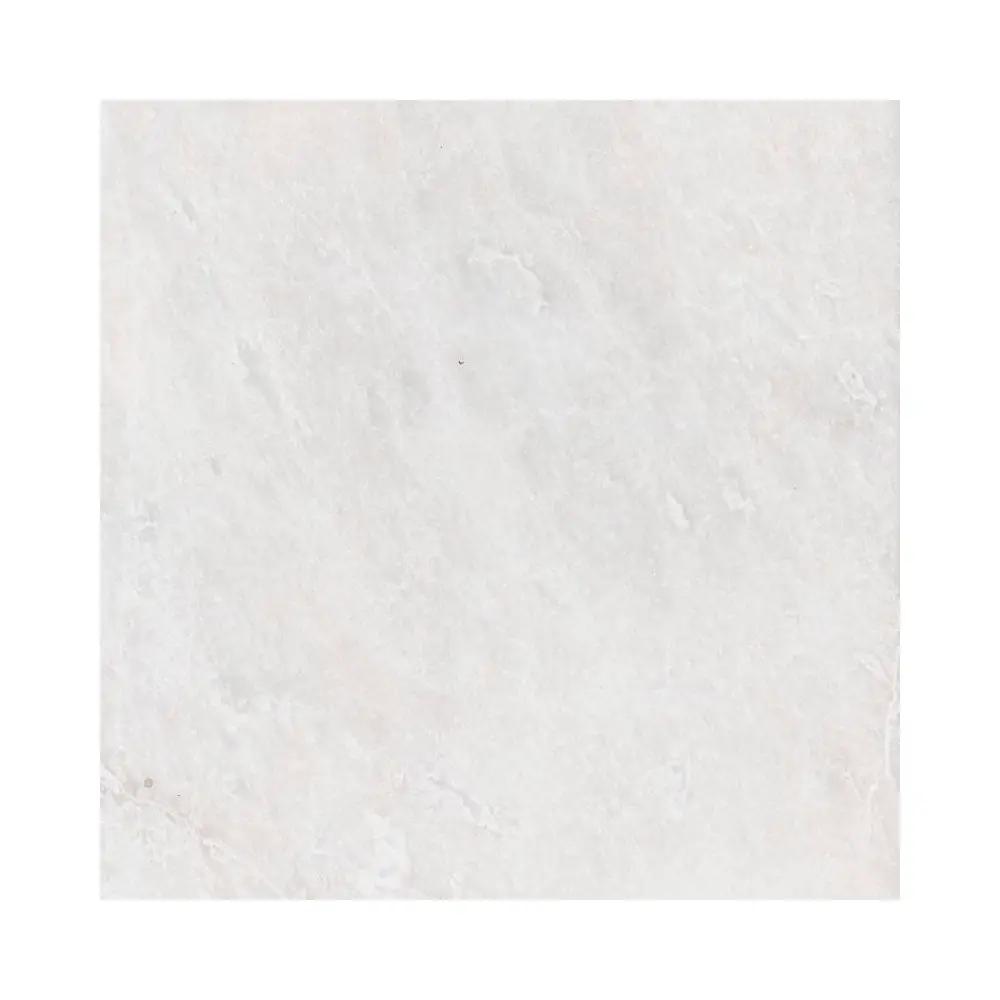 Siberian White Honed Marble Tiles 18x18
