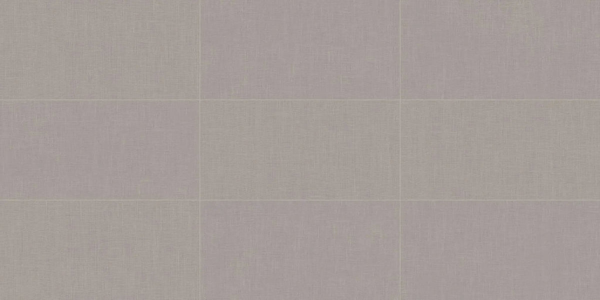 Soul Dw Silver Wool Fabric Look Porcelain Tiles 6x24