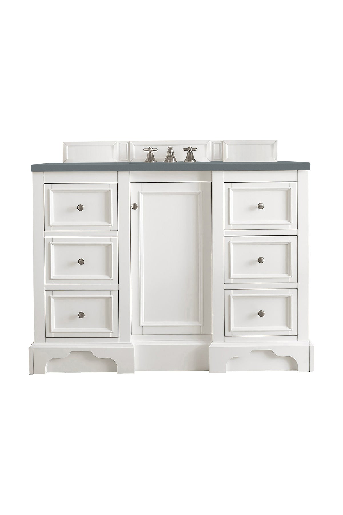 James Martin De Soto 48" Single Bathroom Vanity, Bright White