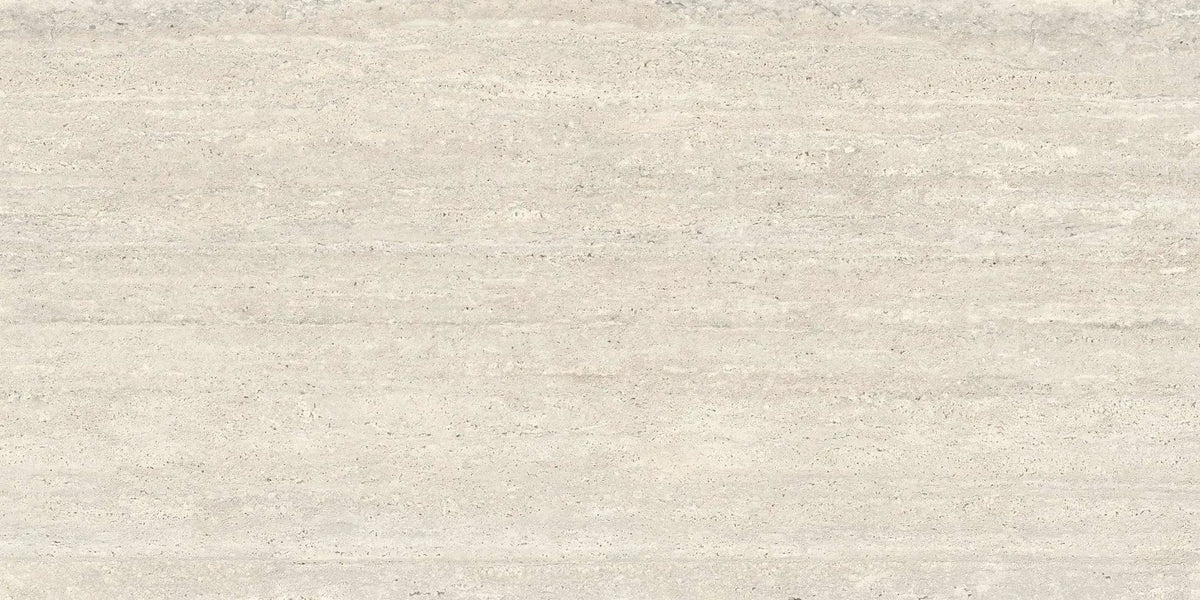 Trail Vein Cut Pearl Travertine Look Porcelain Tiles 12x24
