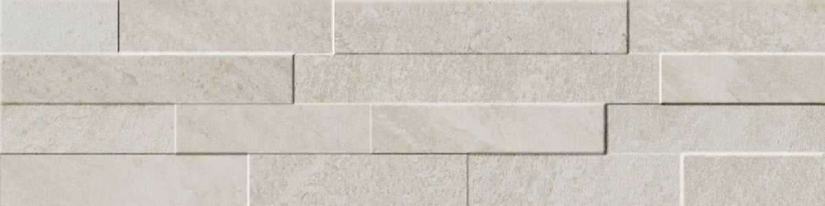Veneer World Urban Ledgestone Explore African Beige Quartz Look Porcelain Accent Tiles 6x24