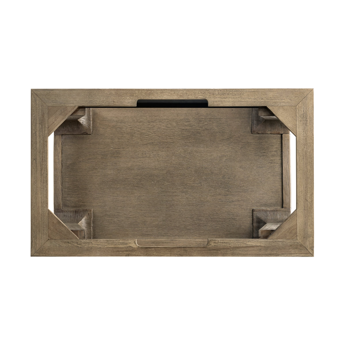 James Martin Auburn 31.5" Console Base, Weathered Timber