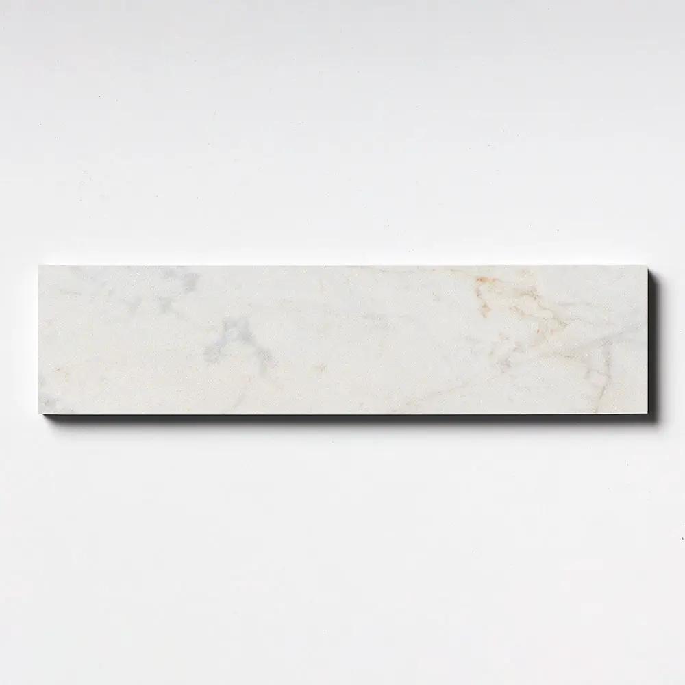Satin Perla Honed Subway Marble Tiles 3x12