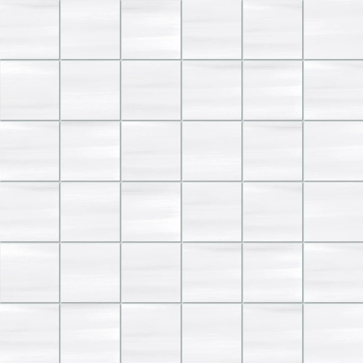 Miami White Mosaic A Concrete Look Porcelain Mosaics 12x12