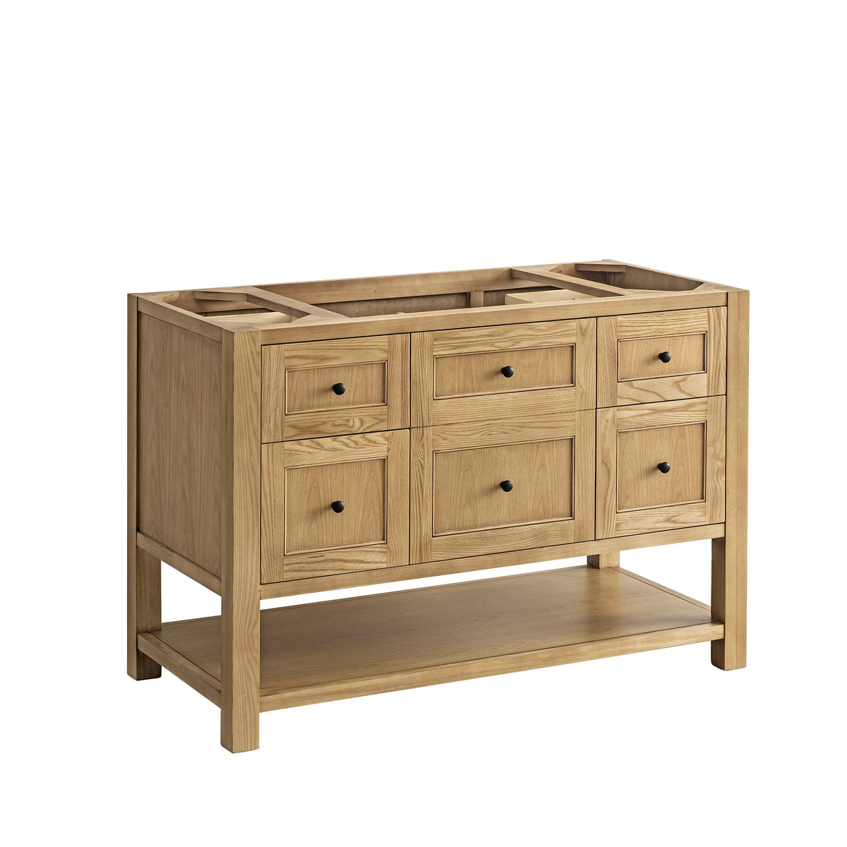 James Martin Breckenridge 48" Single Bathroom Vanity, Light Natural Oak