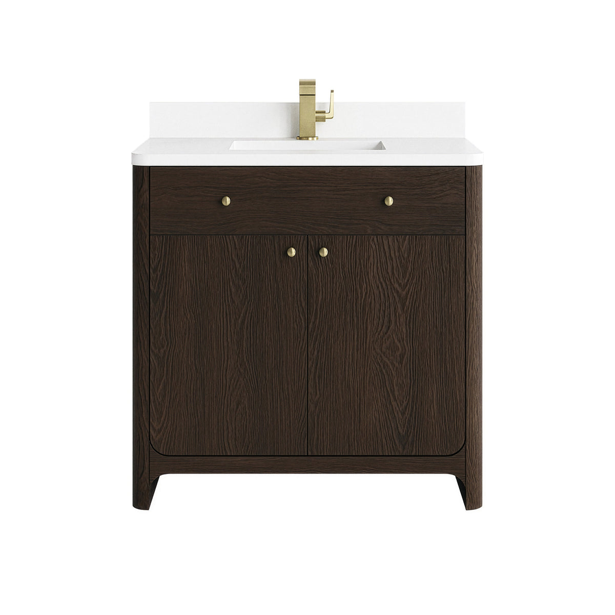 James Martin Gracyn 36" Single Bathroom Vanity, Sable